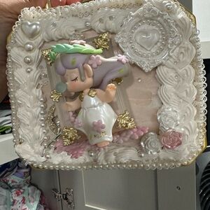 Handcrafted Decorative Box with Figurine